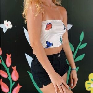 Butterfly tube top